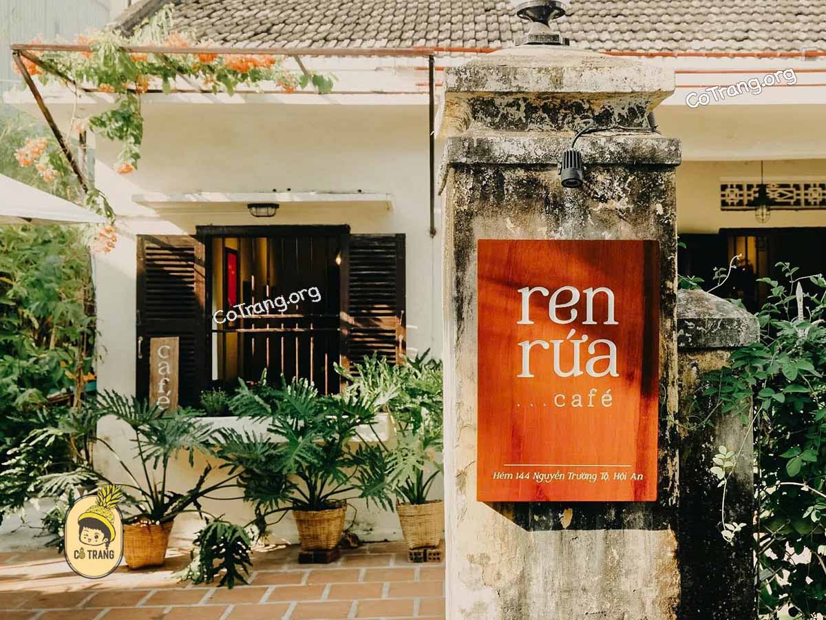 Ren Rứa Cafe Hội An - Quán cafe đậm chất hoài cổ nằm trong con hẻm nhỏ, menu, review
