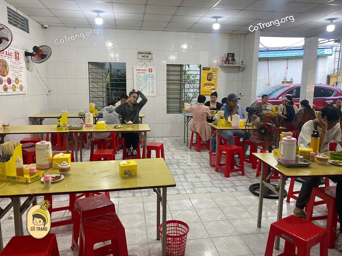 Không Gian Thực Tế Tại Phở Bắc 63 Đà Nẵng