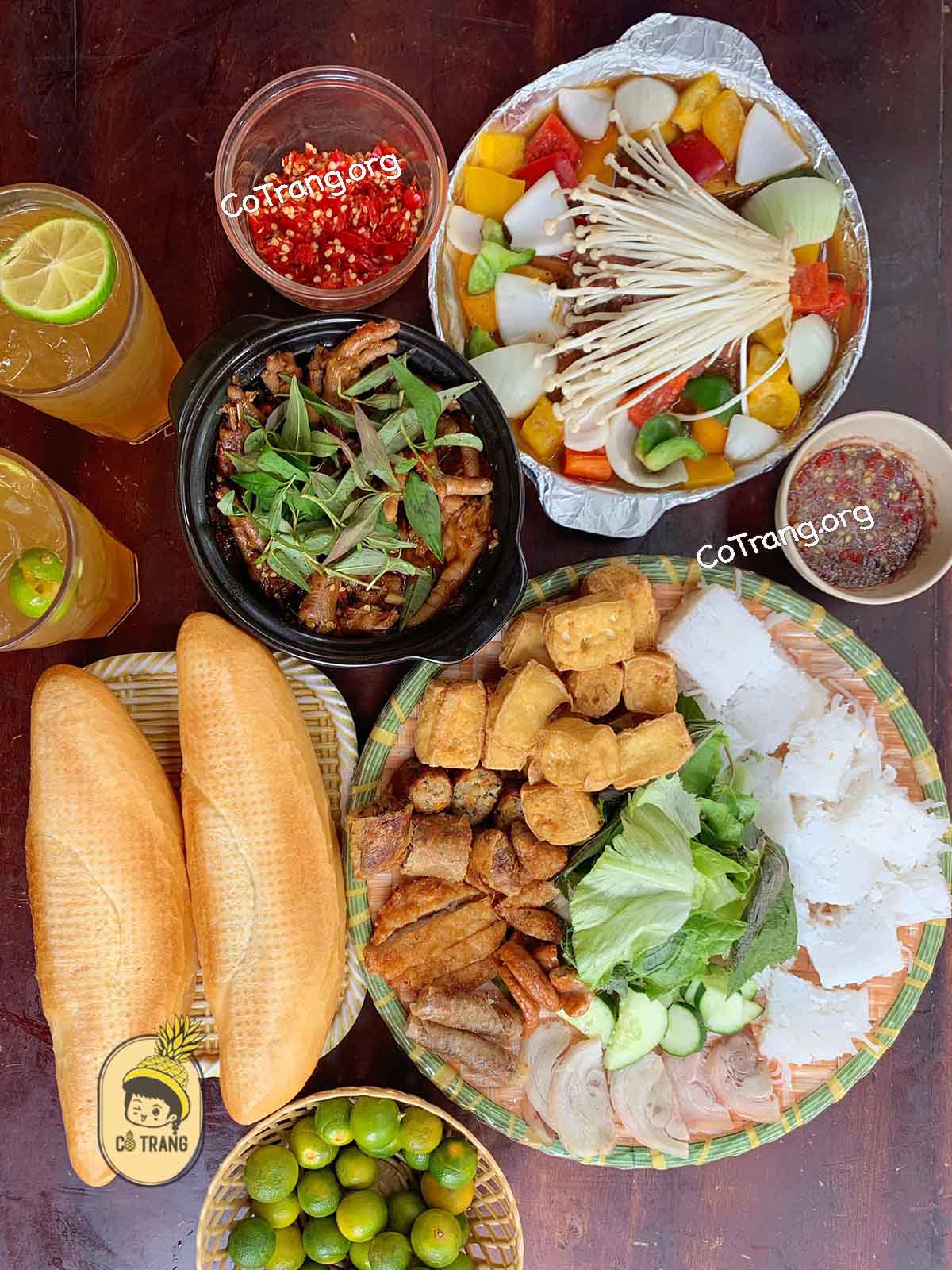 Các Món Ăn Tại Ẩm Thực Gánh, Quảng Ngãi