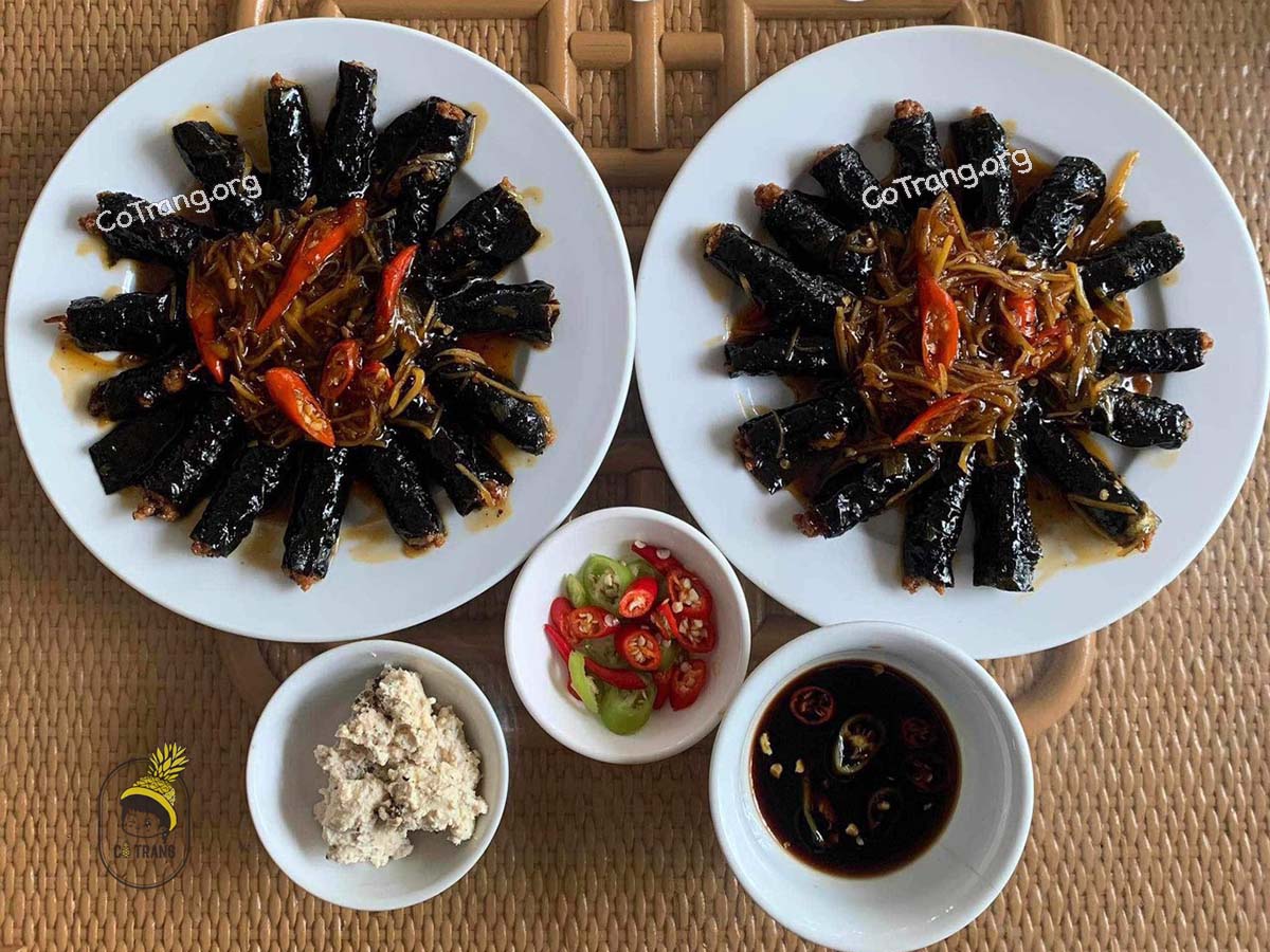 Các món ăn tại nhà hàng Bồ Đề Huế.