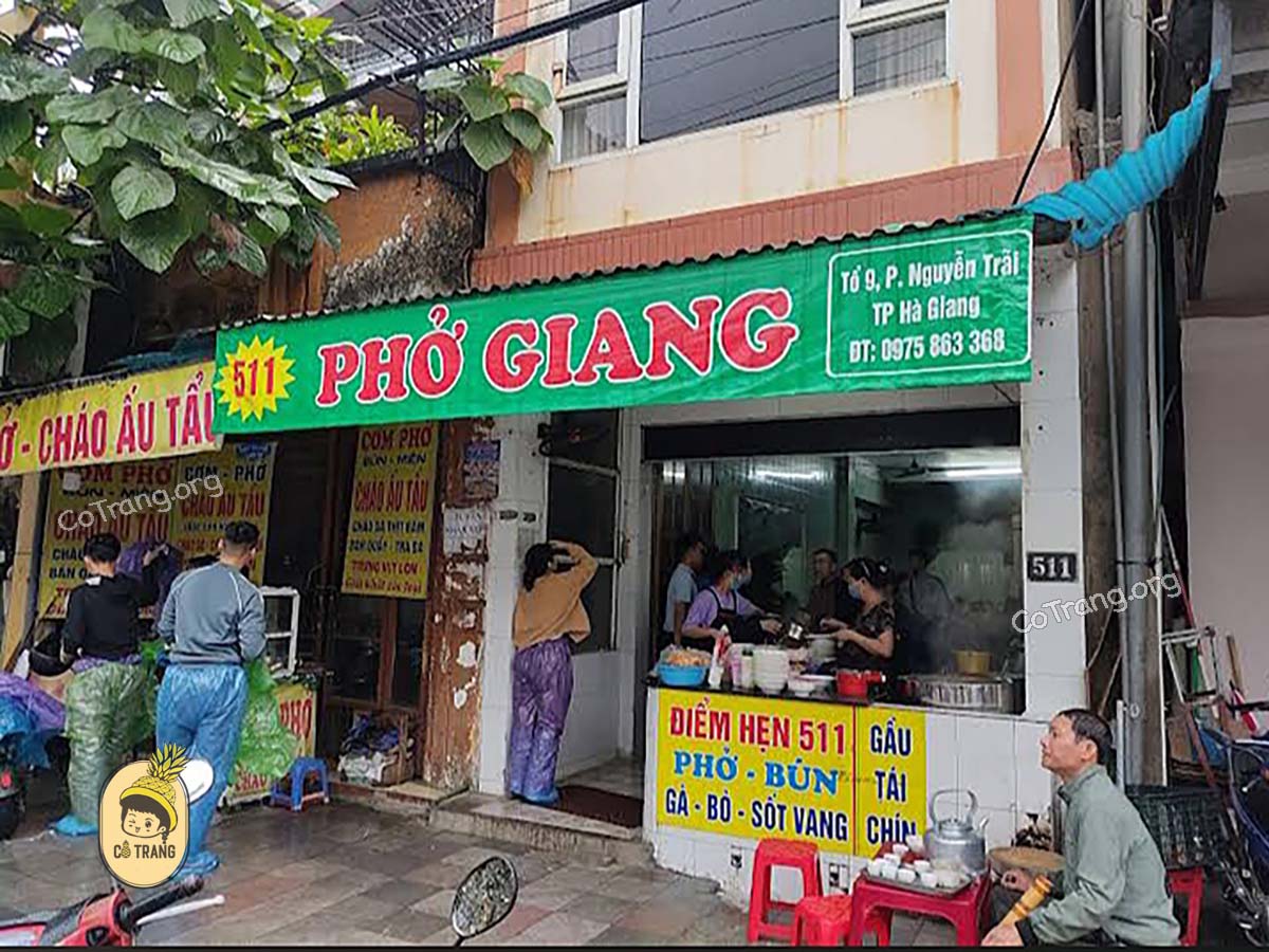 Phở Giang - Quán Phở Ngon và Lâu Đời tại Hà Giang, Menu, Review