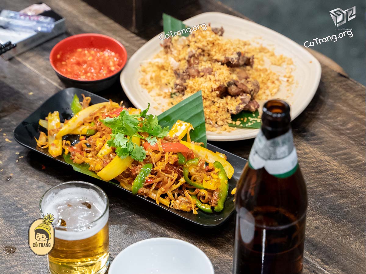  Các Món Ăn Tại 912 Factory Bar, Huế