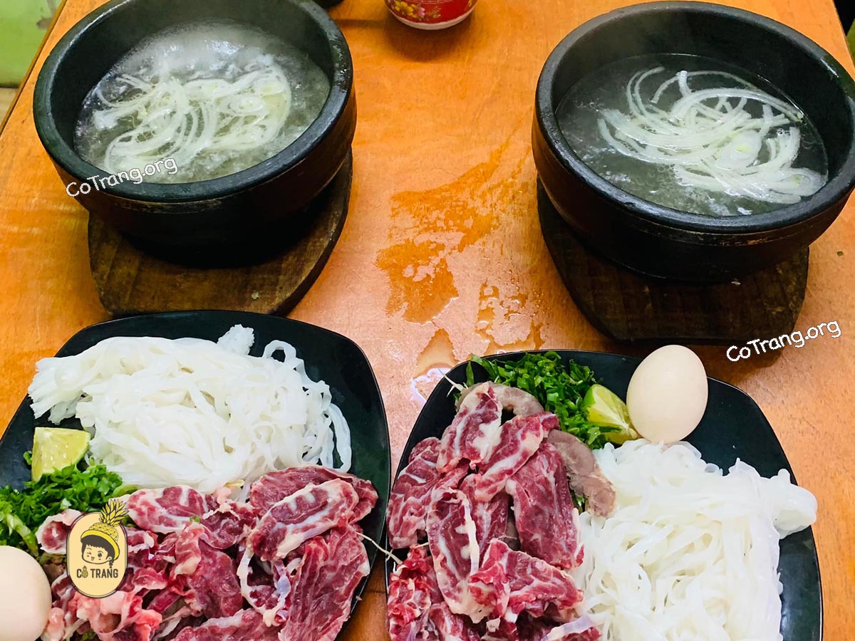 Menu Và Các Món Ăn Tại Phở Bát Đá, Đồng Hới