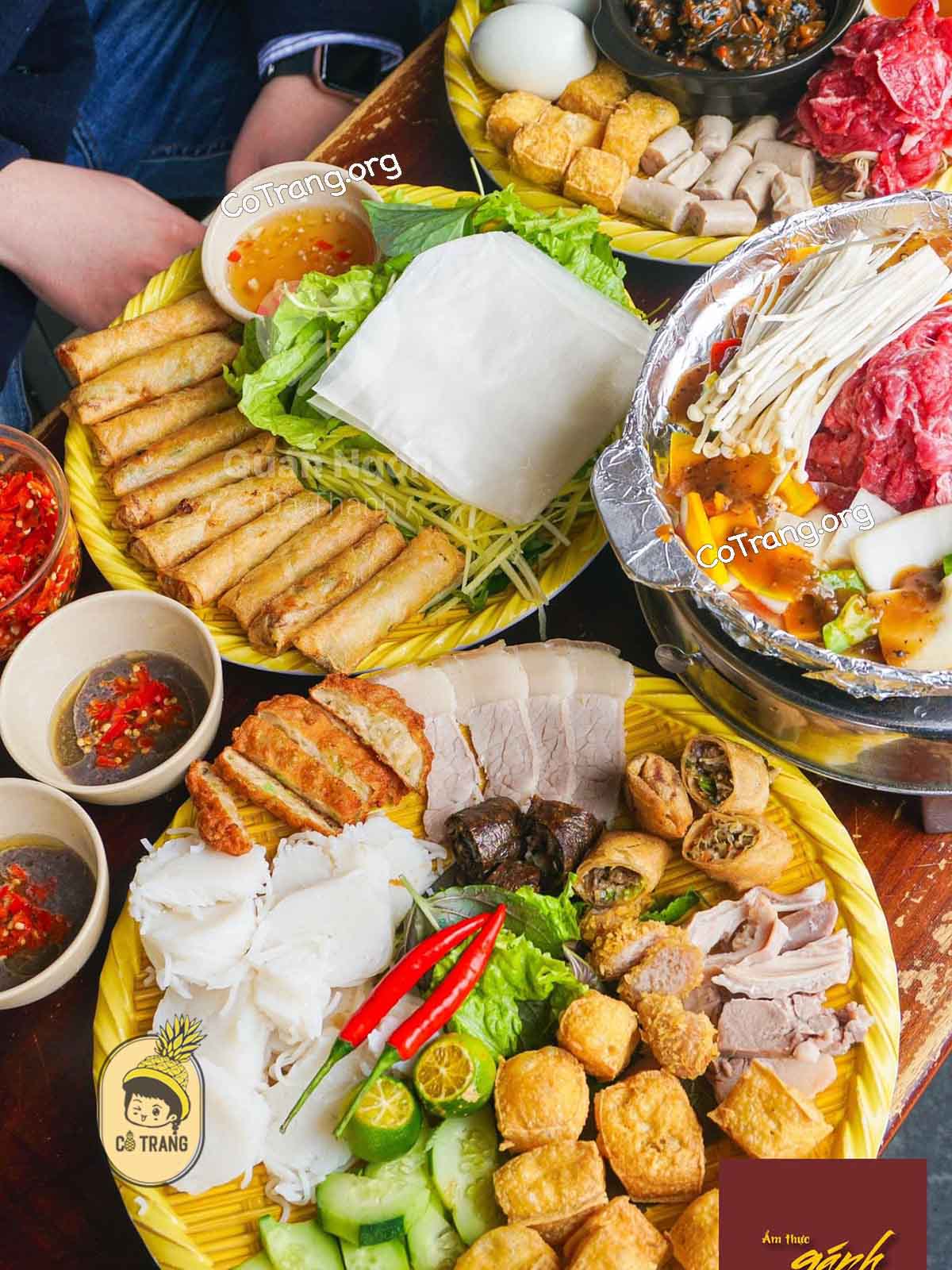 Các Món Ăn Tại Ẩm Thực Gánh, Quảng Ngãi
