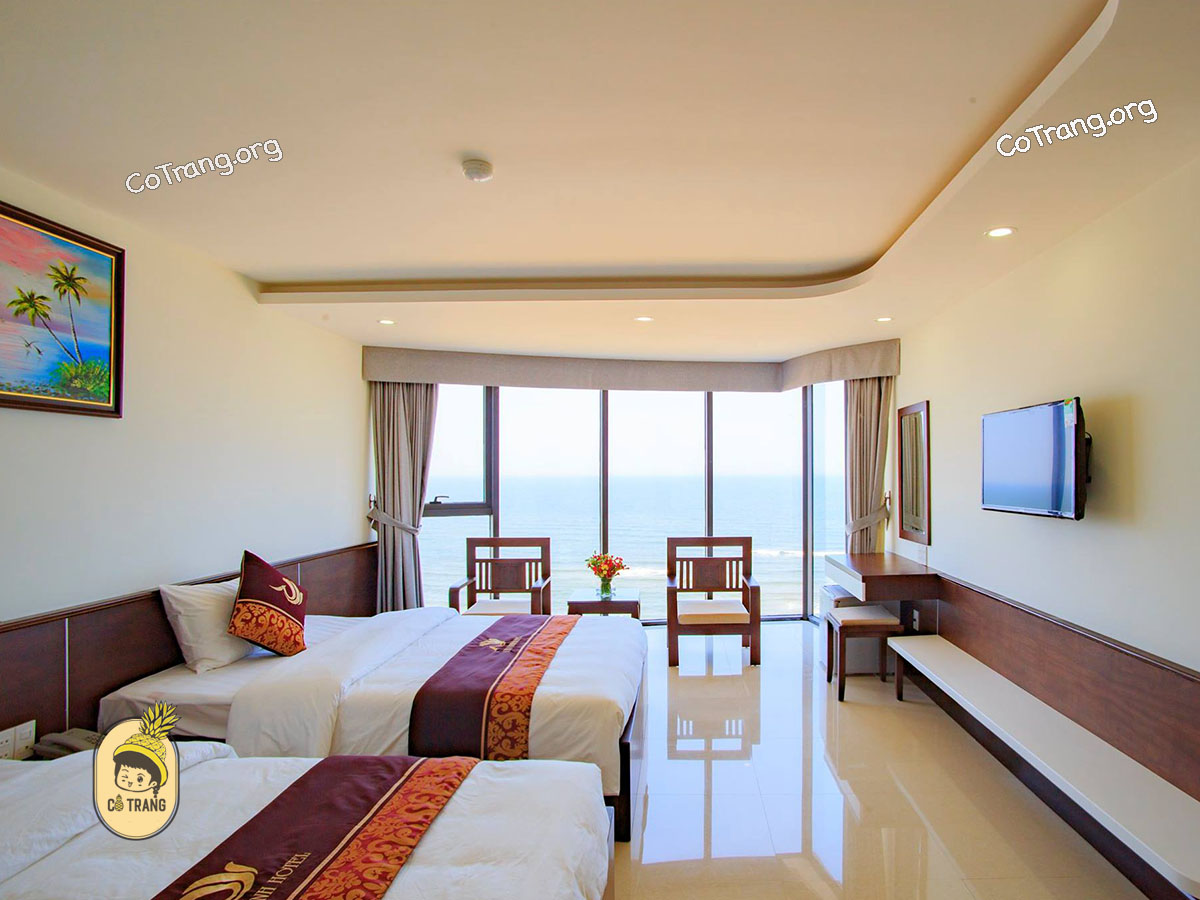 Cao Minh Hotel Đồng Hới - Khách sạn 3 Sao view biển Nhật Lệ, menu, review
