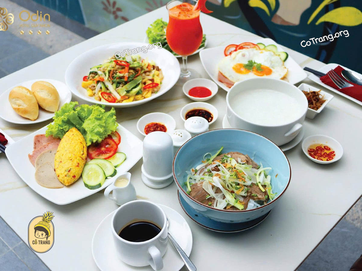 Các Món Ăn Tại Odin Hotel, Quy Nhơn