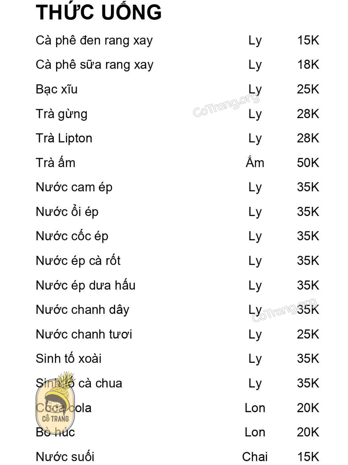 Nhà Hàng Chay An Định, Huế