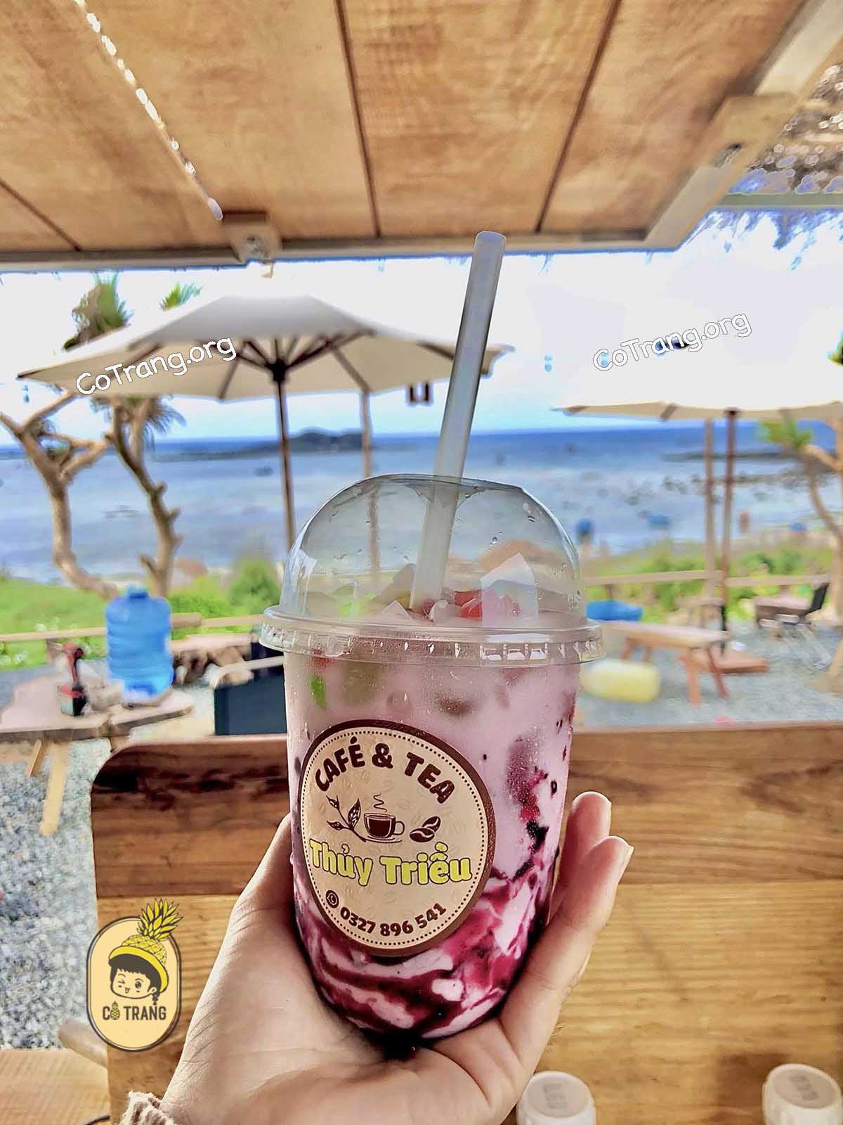 Menu Và Các Thức Uống Tại Thủy Triều Cafe & Tea, Đảo Phú Quý