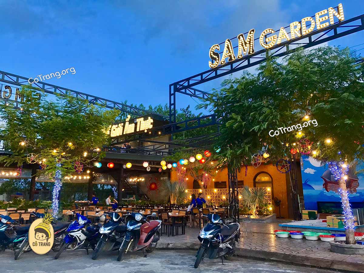 Thế Giới Ẩm Thực SAM Garden - Nhà hàng ngon và đông khách tại Quảng Ngãi