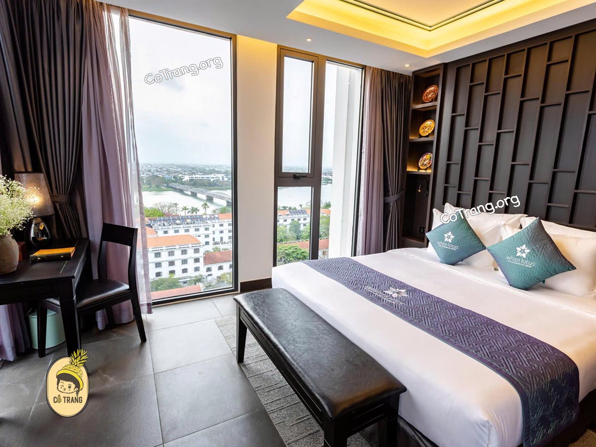 Không Gian Thực Tế Tại Khách sạn White Lotus, Huế