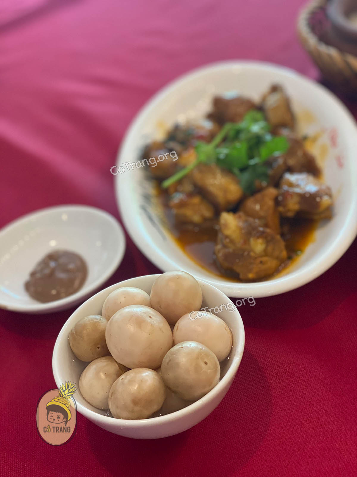 Menu thức ăn tại Cơm Niêu Nhà Đỏ Đà Nẵng
