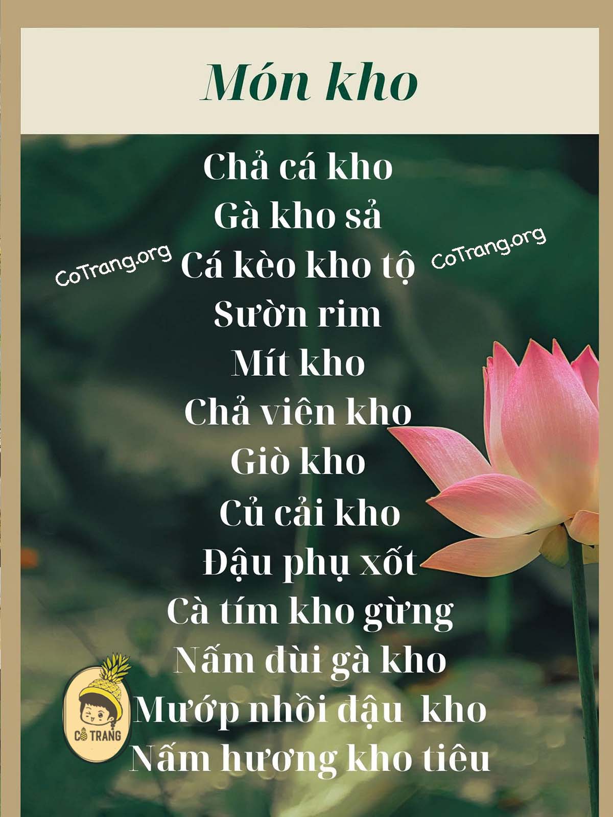 Không Gian Thực Tế Tại Quán Chay Bồ Đề, Vinh, Nghệ An