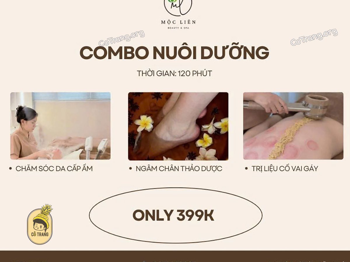 Các Dịch Vụ Tại Mộc Liên Spa, Đồng Hới