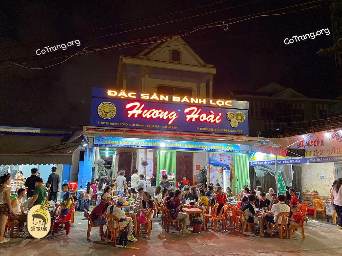 Bánh Lọc Hương Hoài - Địa chỉ thưởng thức bánh lọc ngon nhất nhì Đồng Hới, menu, review