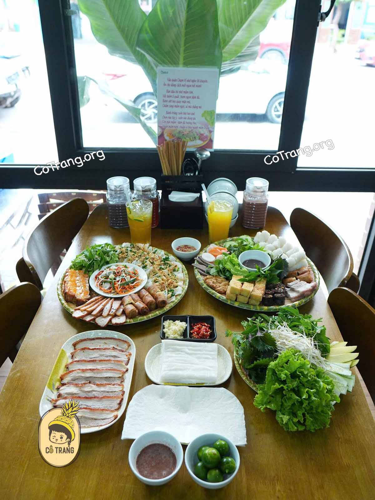 Menu Và Các Món Ăn Tại Chạm Vị Quán, Đồng Hới