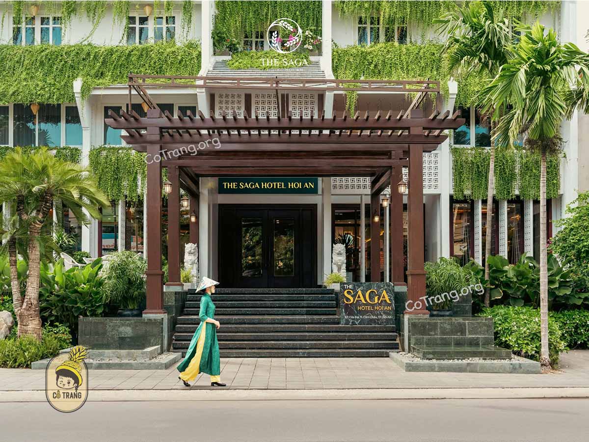 The Saga Hotel Hoi An - Khách sạn 3 Sao đẹp như một khu vườn xanh mát tại Hội An, giá phòng, review