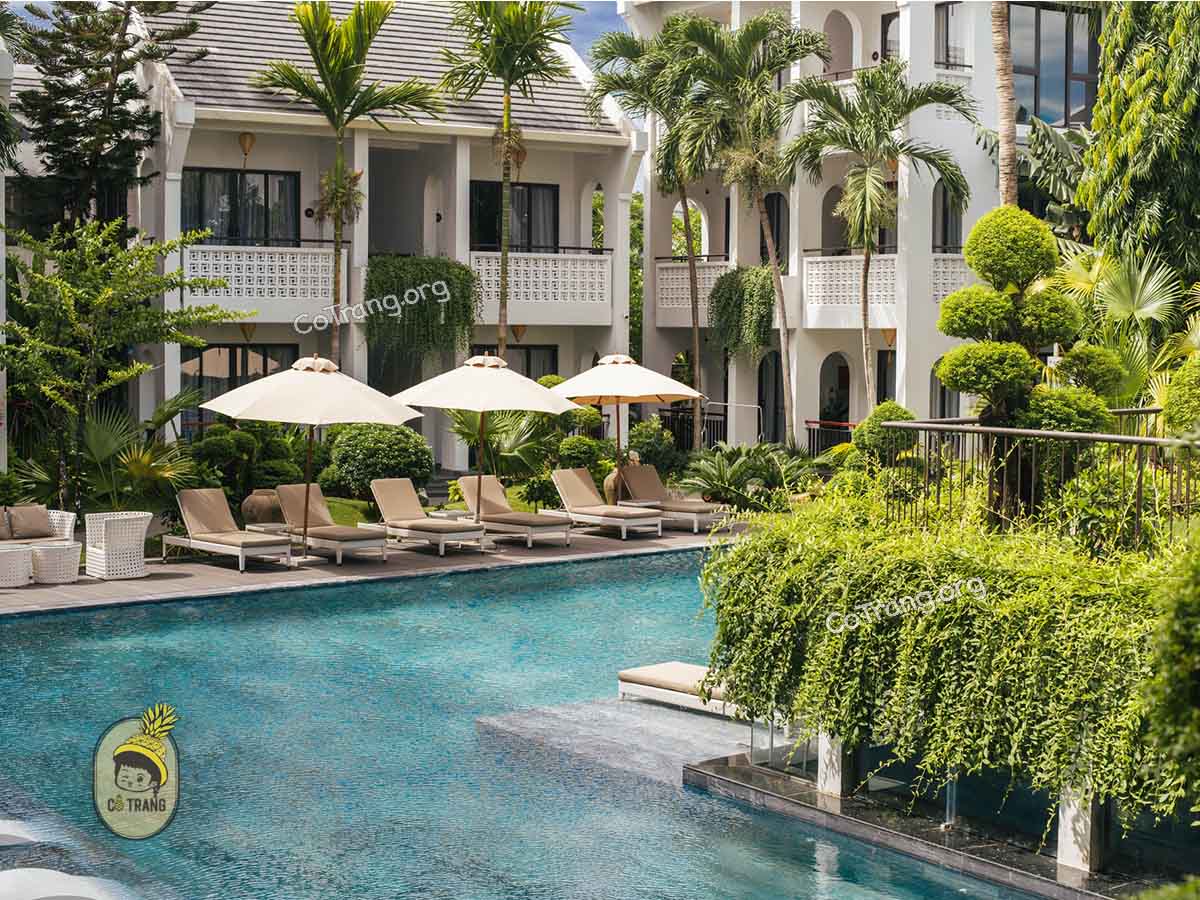 The Saga Hotel Hoi An - Khách sạn 3 Sao đẹp như một khu vườn xanh mát tại Hội An, giá phòng, review