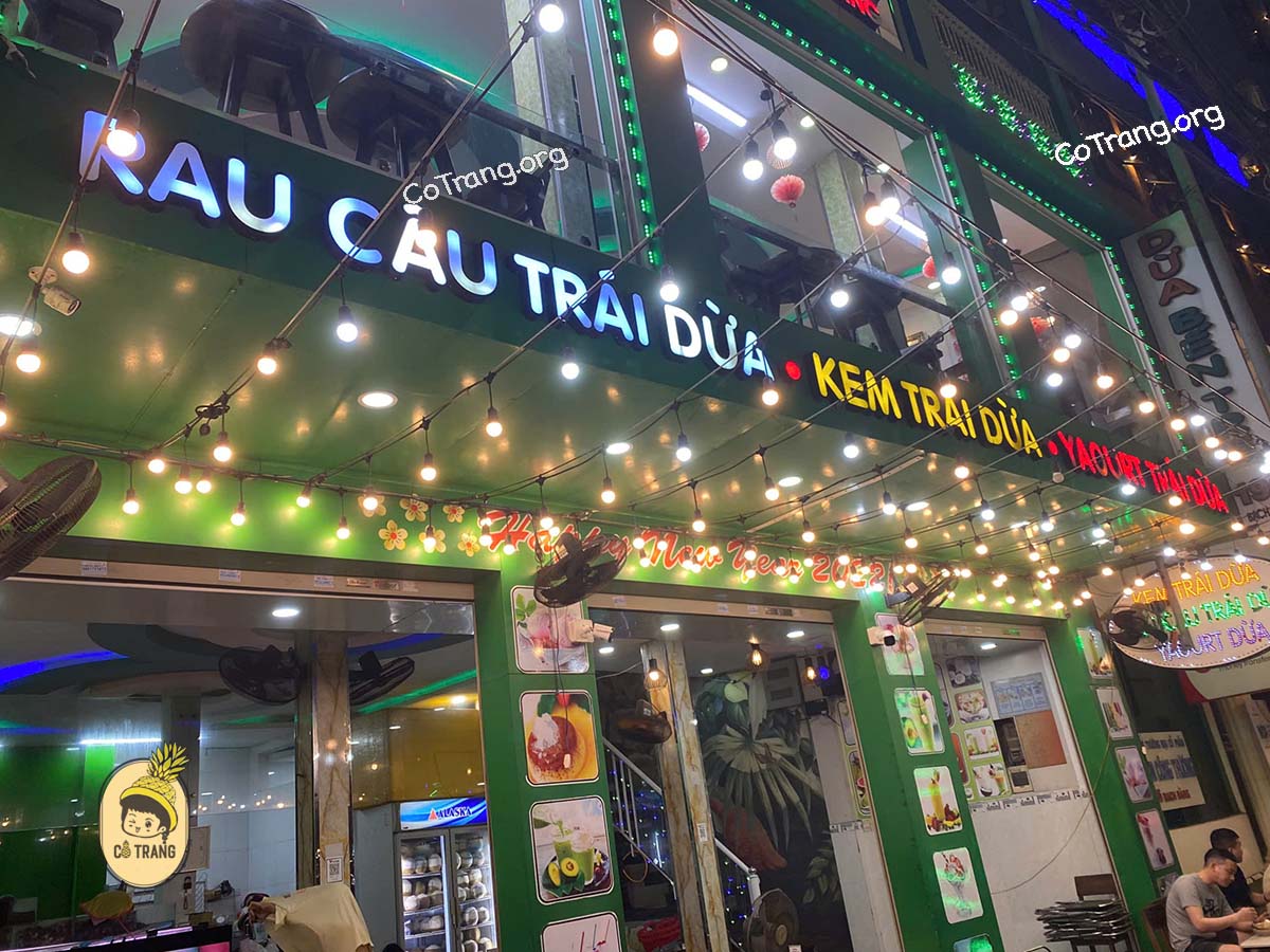 Không Gian Thực Tế Tại Quán Dừa Bến Tre, Đà Nẵng