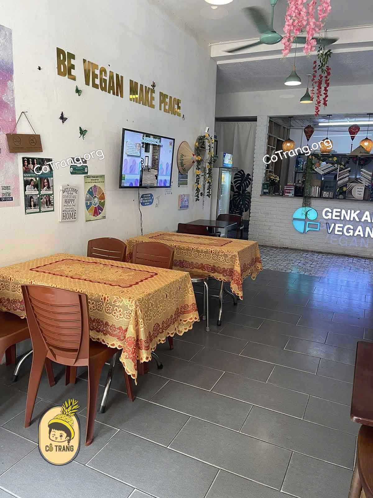 Không Gian Thực Tế Tại Genkan Vegan Chay, Đồng Hới
