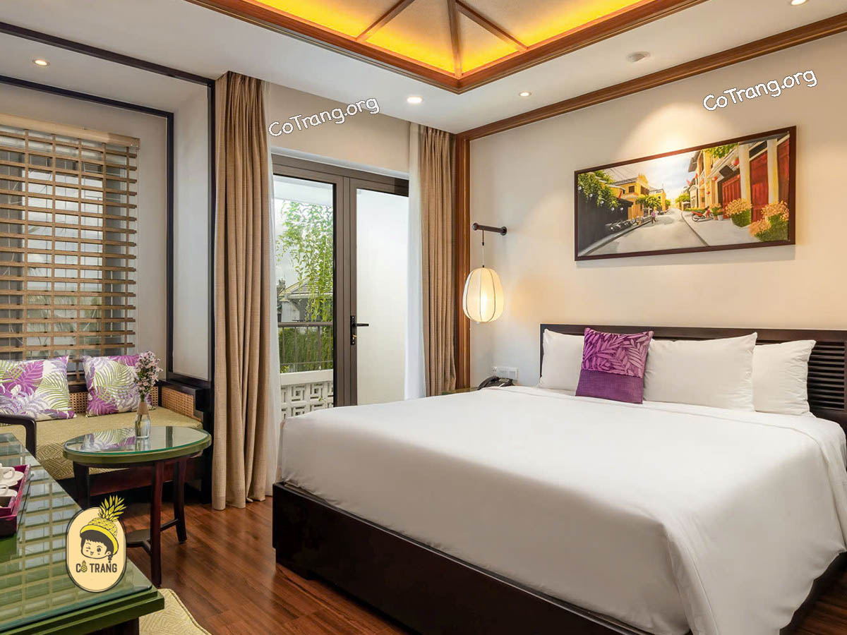 The Saga Hotel Hoi An - Khách sạn 3 Sao đẹp như một khu vườn xanh mát tại Hội An, giá phòng, review