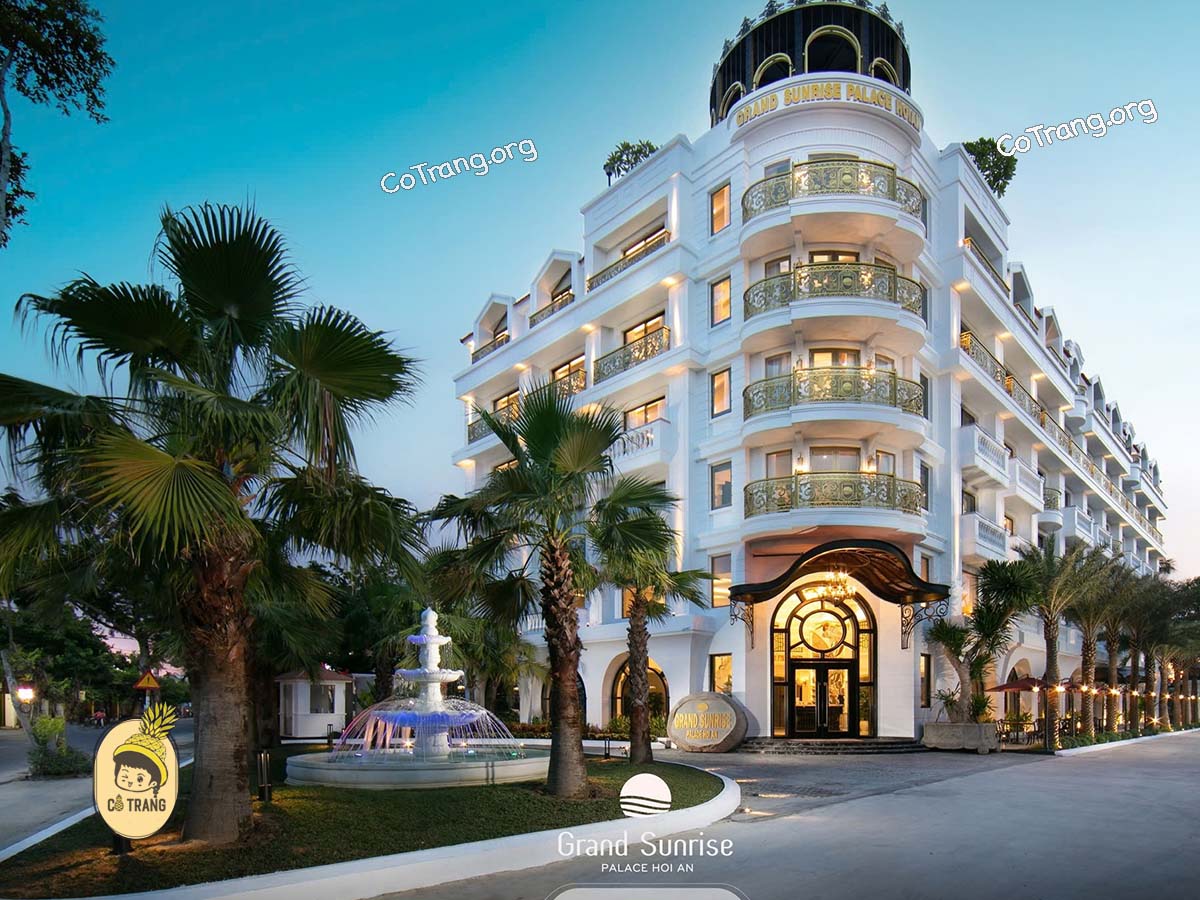 Grand Sunrise Palace Hội An - Khách sạn 5 Sao chất lượng, giá phòng, review