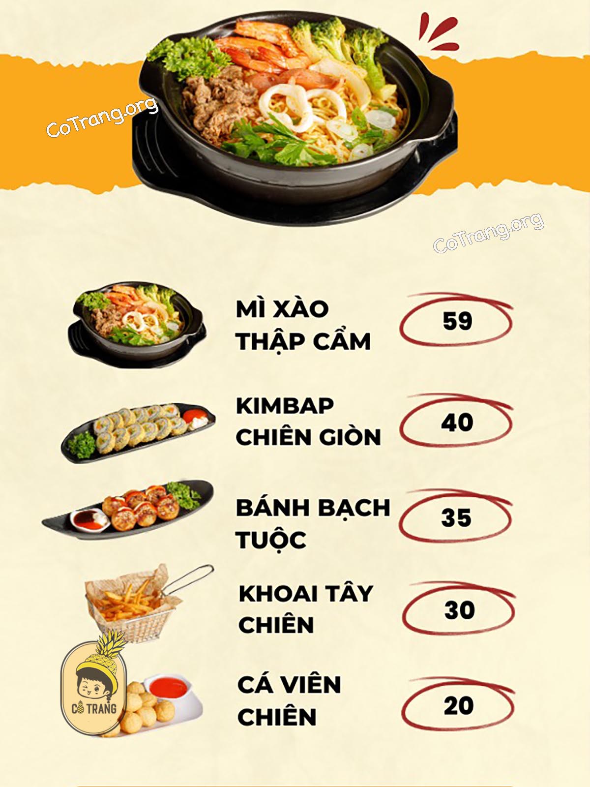 Menu Và Các Món Ăn Tại Mì Cay Kitachi, Quảng Ngãi