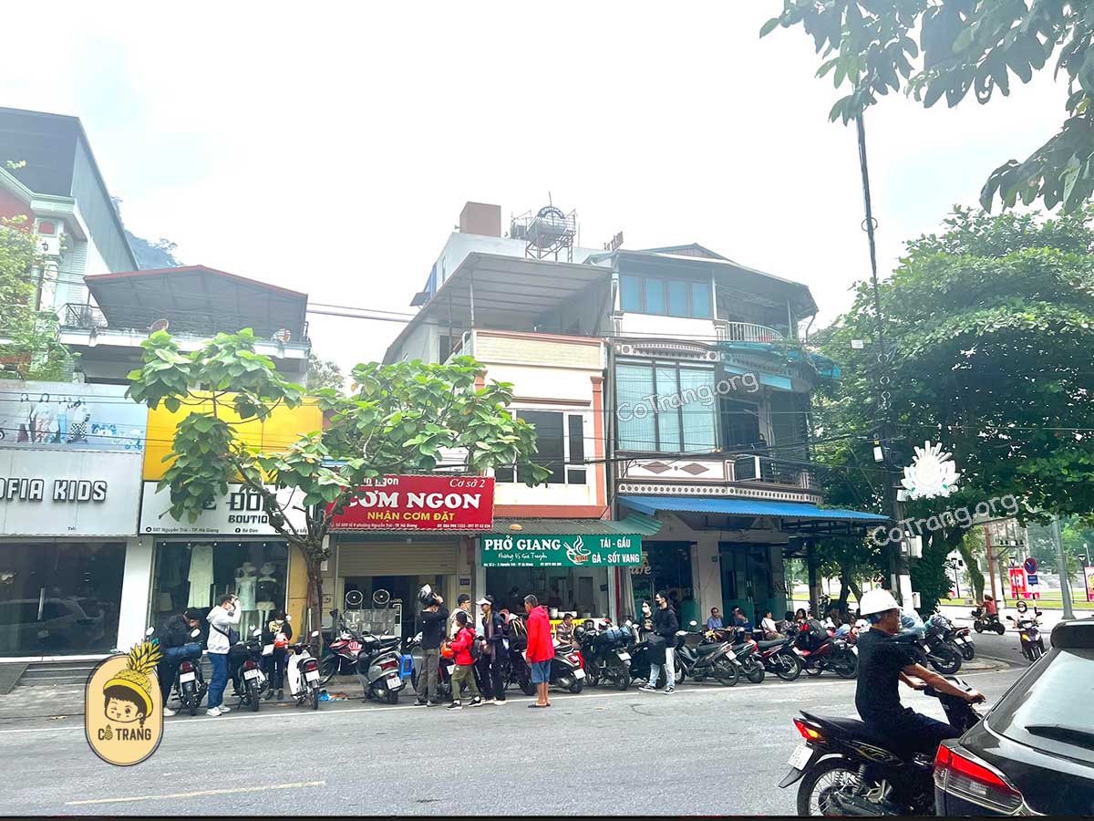 Phở Giang - Quán Phở Ngon và Lâu Đời tại Hà Giang, Menu, Review