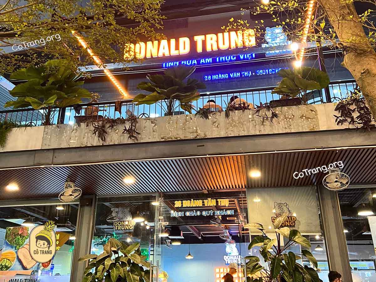 Tiệm Ăn Donald Trung ở Huế - Toạ độ thưởng thức Bánh Ướt & Bánh Cuốn Thịt Heo ngon, menu, review