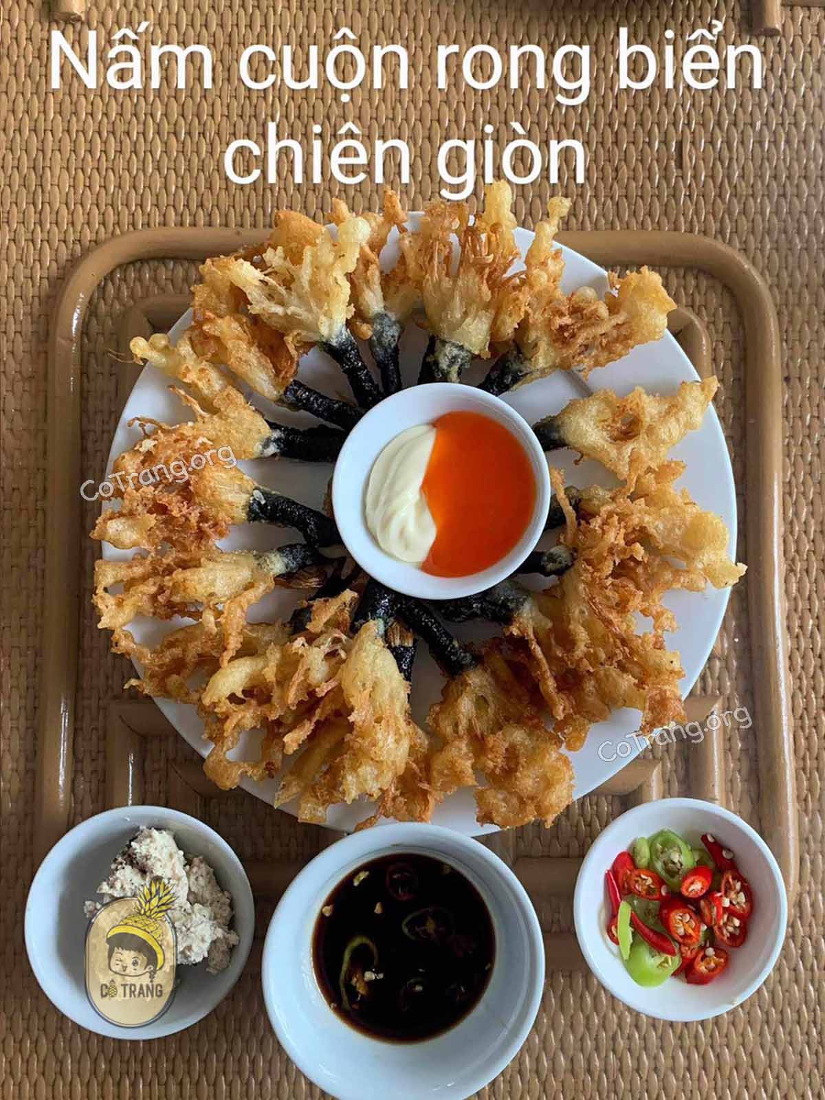 Các món ăn tại nhà hàng Bồ Đề Huế.