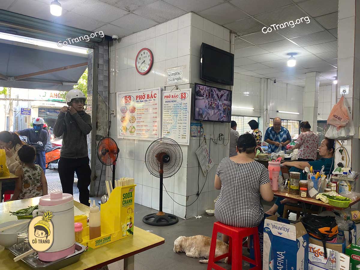 Không Gian Thực Tế Tại Phở Bắc 63 Đà Nẵng