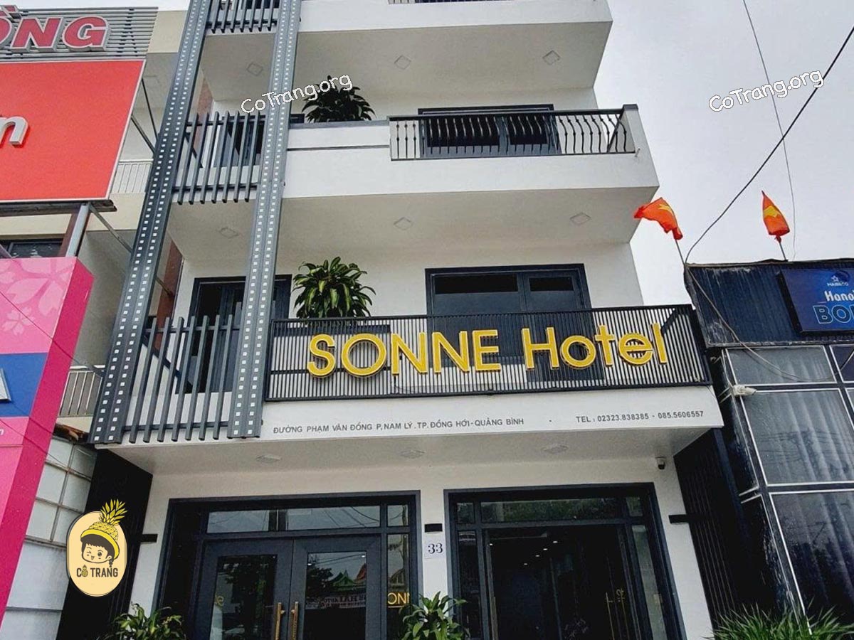 Sonne Hotel Đồng Hới - Khách sạn 2 Sao chất lượng, giá phòng, review