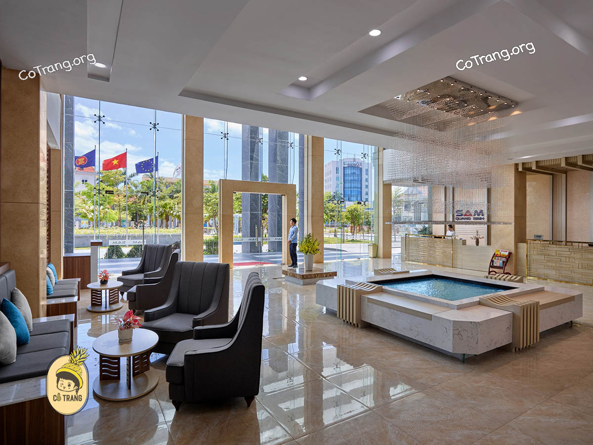 SAM Quảng Bình Hotel - Khách sạn 4 Sao đẹp tại Đồng Hới, giá phòng, review