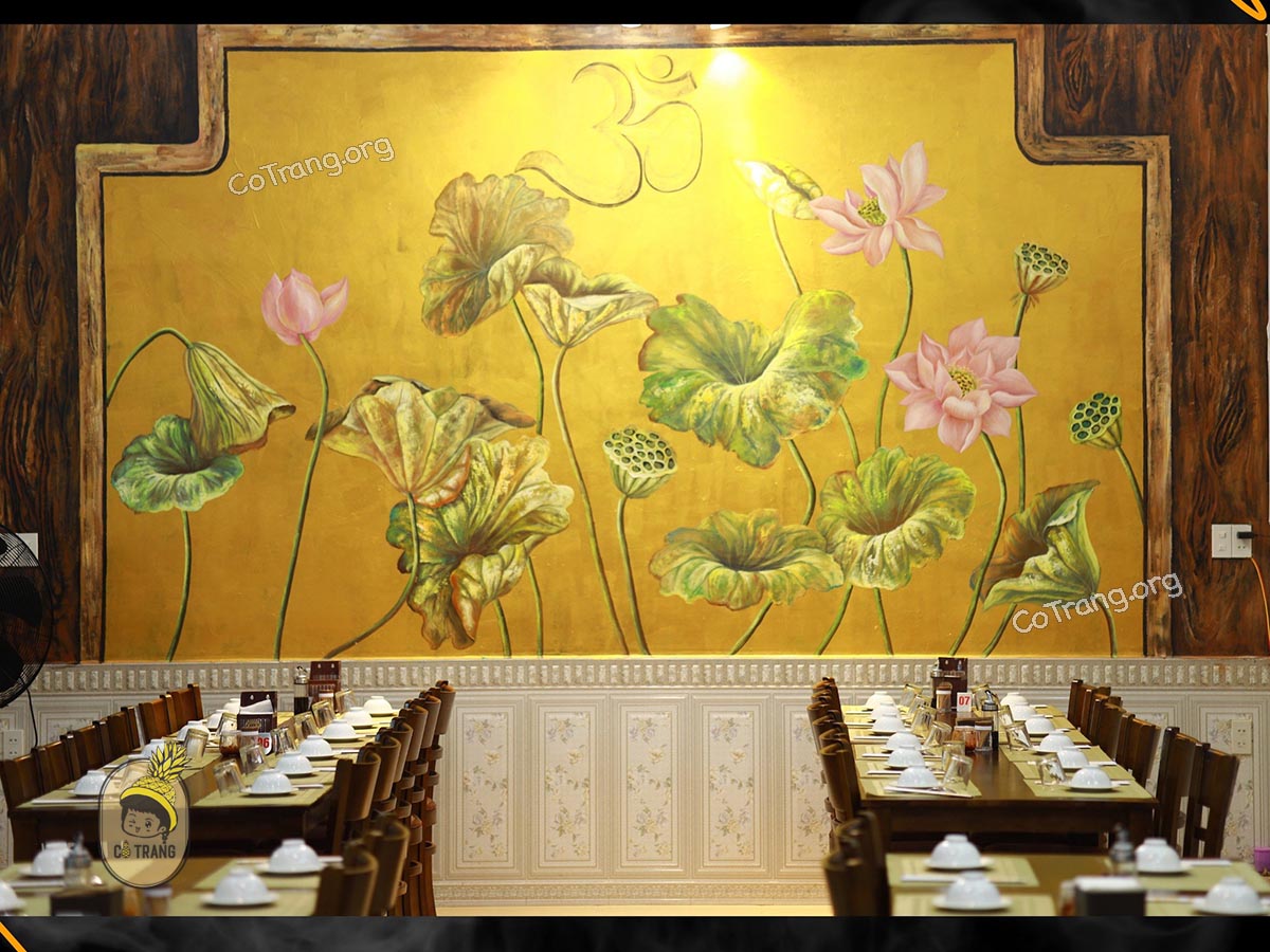 Khôn gian tại Nhà Hàng Chay Hương Mai Huế