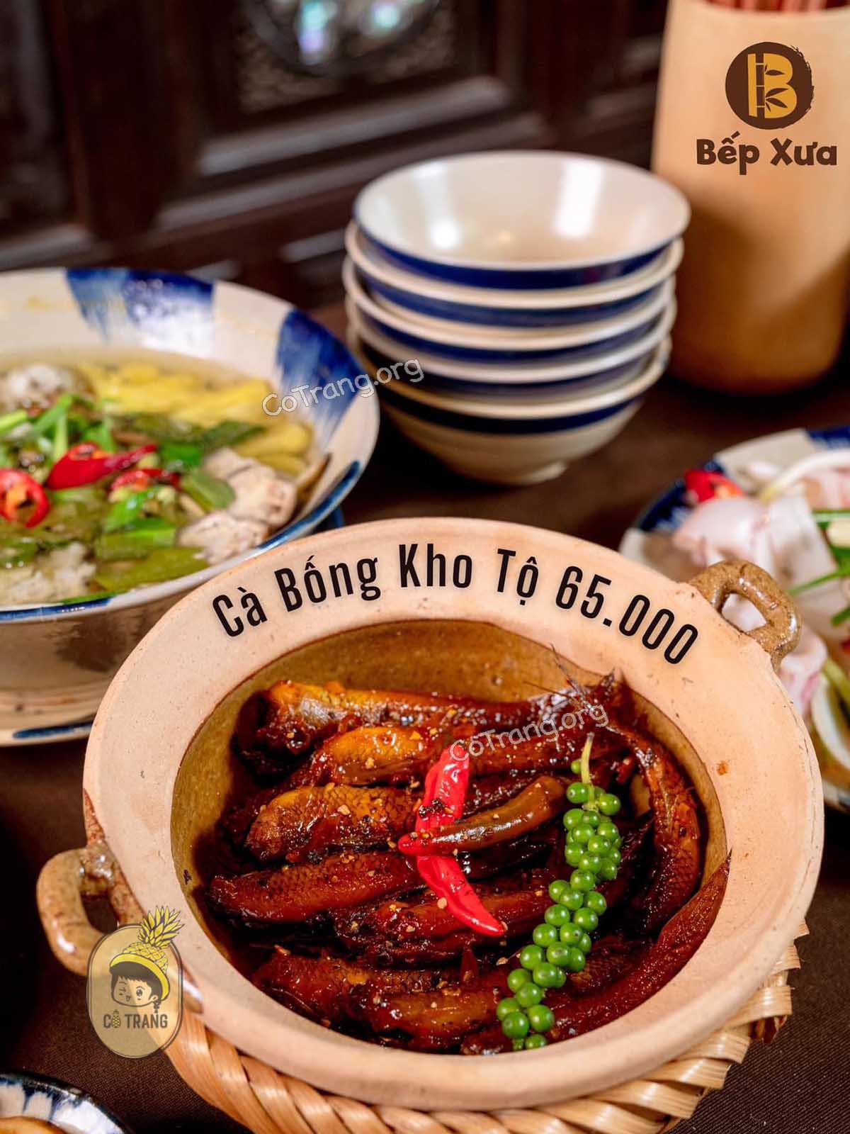  Menu của Nhà Hàng Bếp Xưa Đà Nẵng