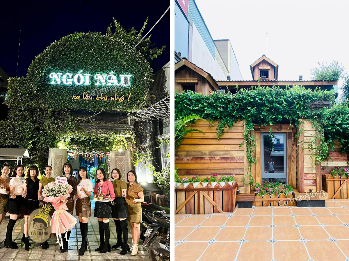 Không gian thực tế tại Nhà Hàng Ngói Nâu Gia Lai