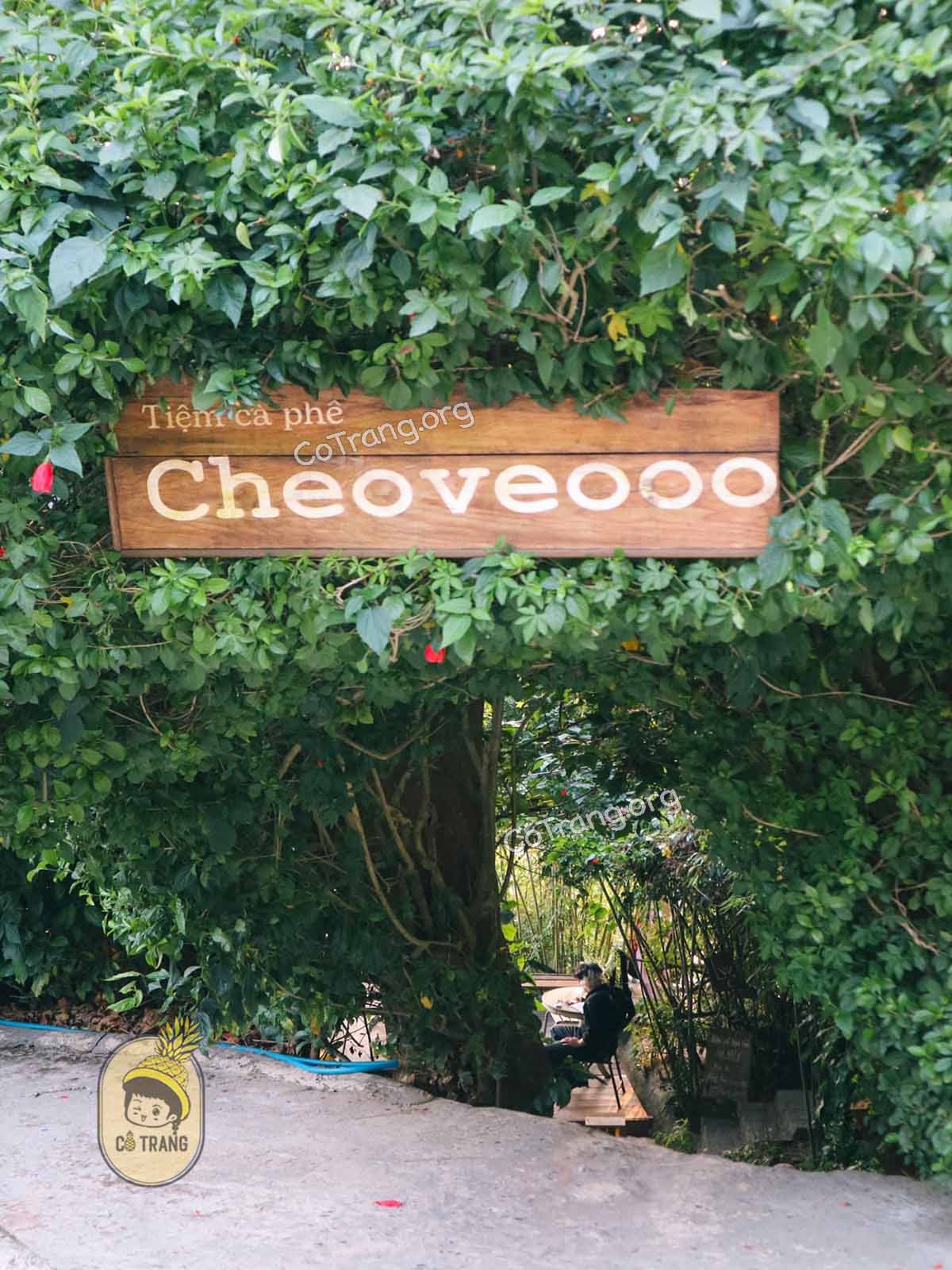 Không gian thực tế tại Cheo Veo Cafe Đà Lạt 