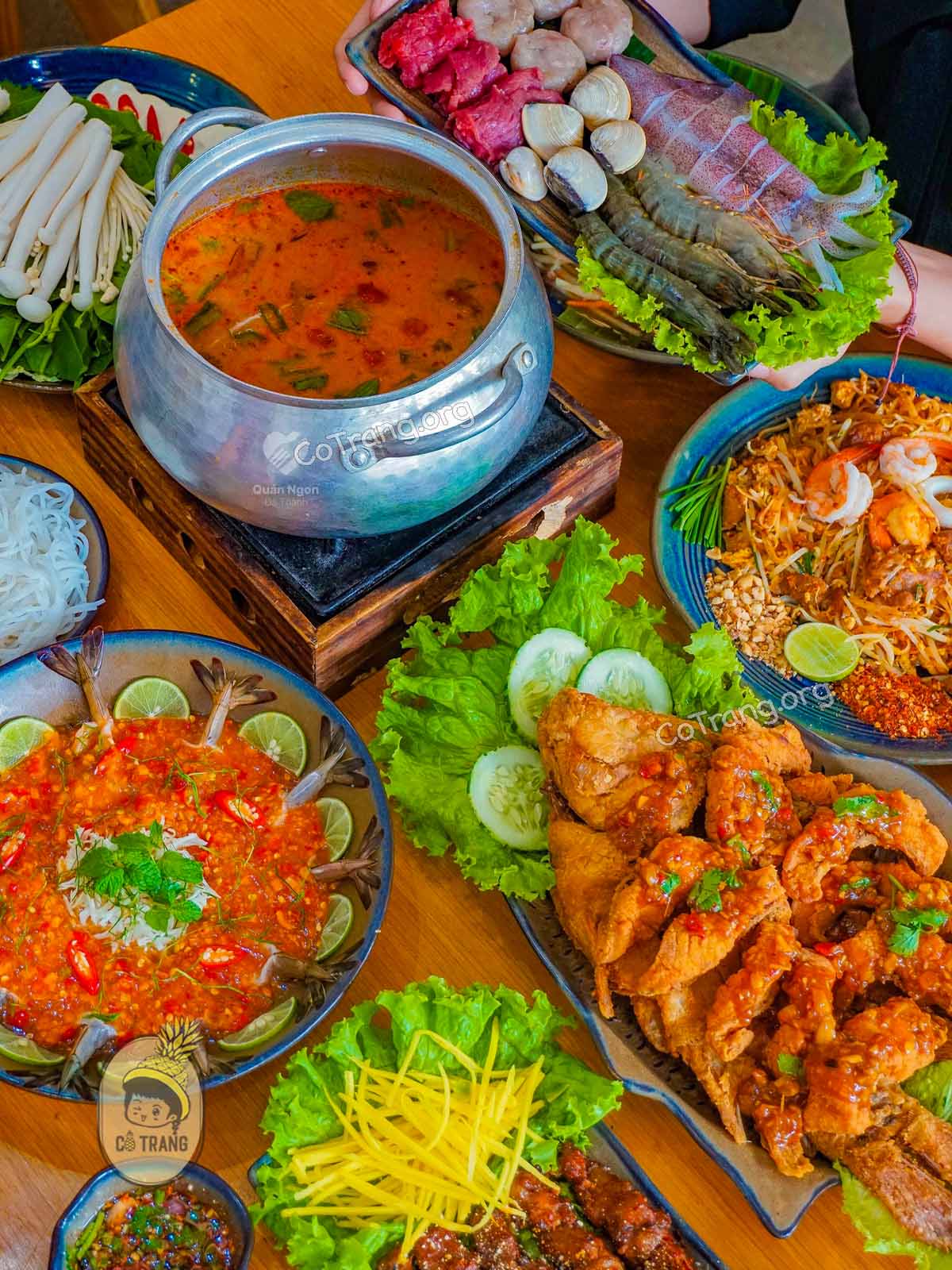 Menu tại The Thai Cuisine Đà Lạt
