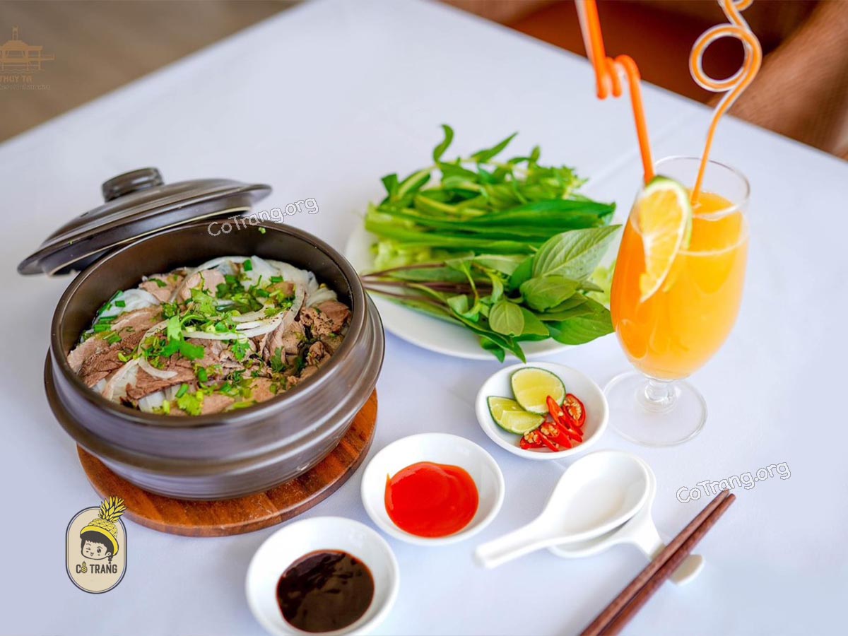 Menu thực đơn và món ăn thực tế tại Nhà Hàng Thuỷ Tạ Đà Lạt