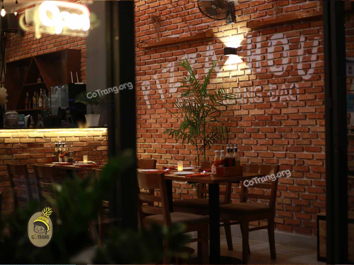 Không gian thực tế tại Pizza House Đà Nẵng