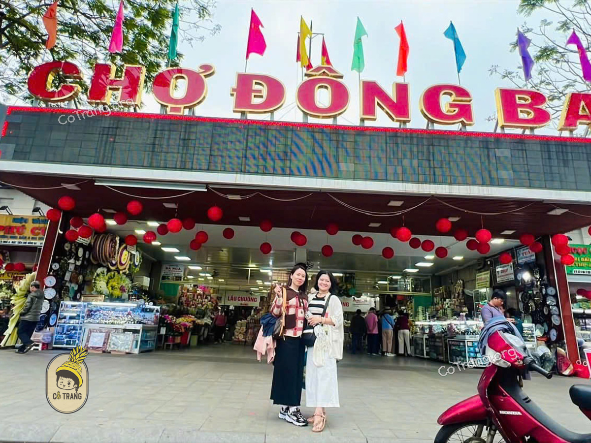 Hình ảnh Checkin tại chợ Đông Ba Huế