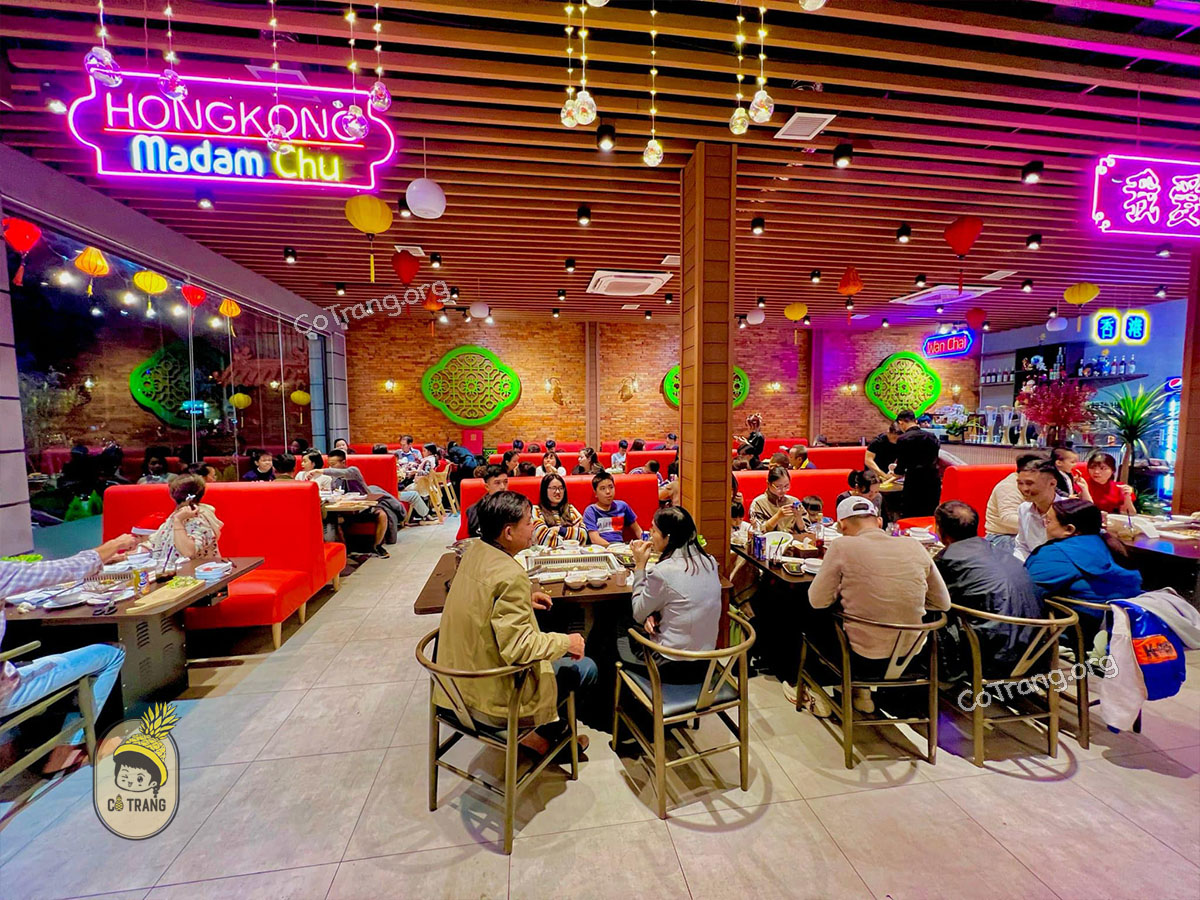 Không gian thực tế tại Madam Chu Gia Lai