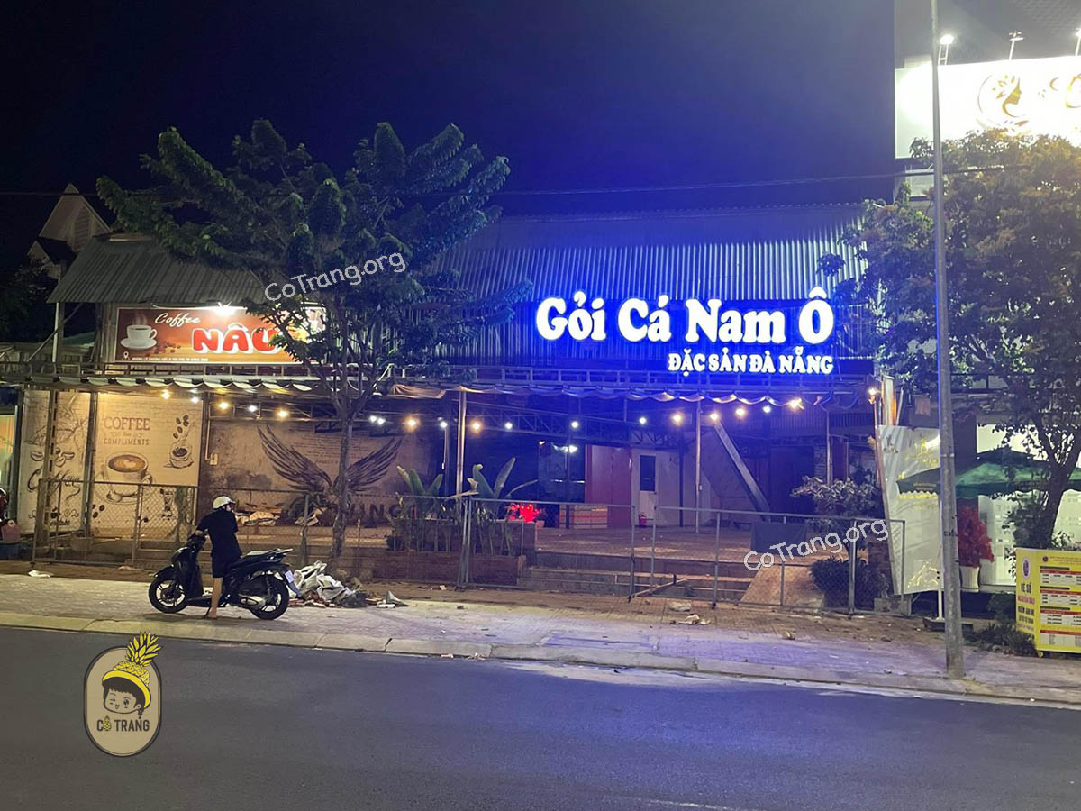 Một số quán Gỏi Cá Nam Ô Đà Nẵng