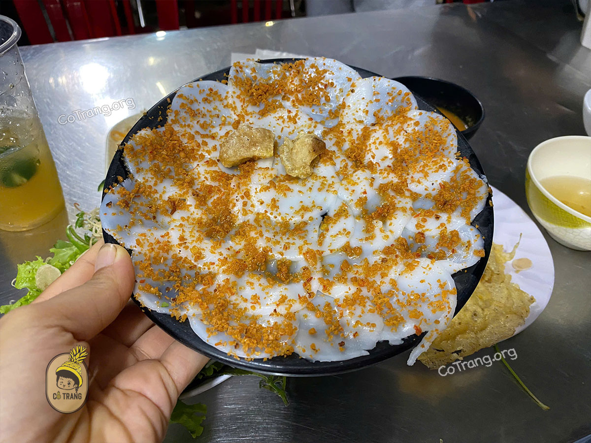 Menu và thực đơn thực té tại Bánh Khoái Tứ Quý - Đồng Hới