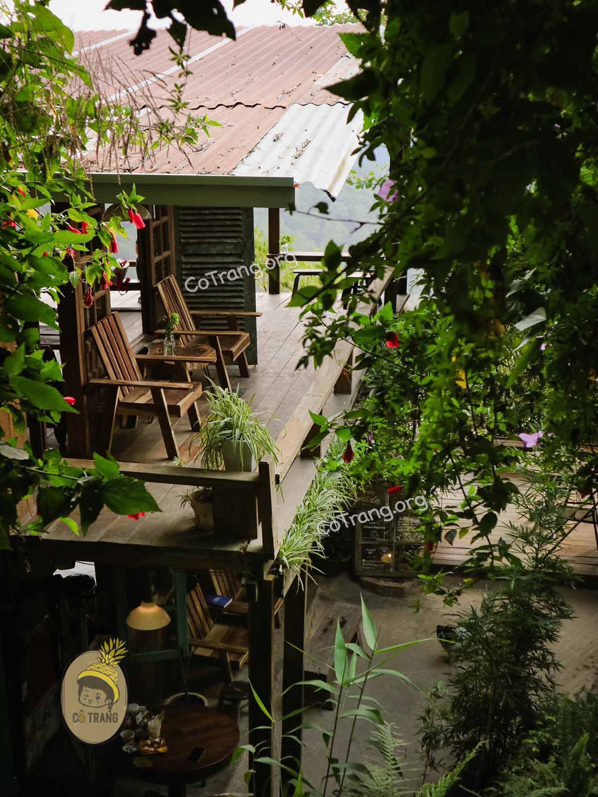 Không gian thực tế tại Cheo Veo Cafe Đà Lạt 