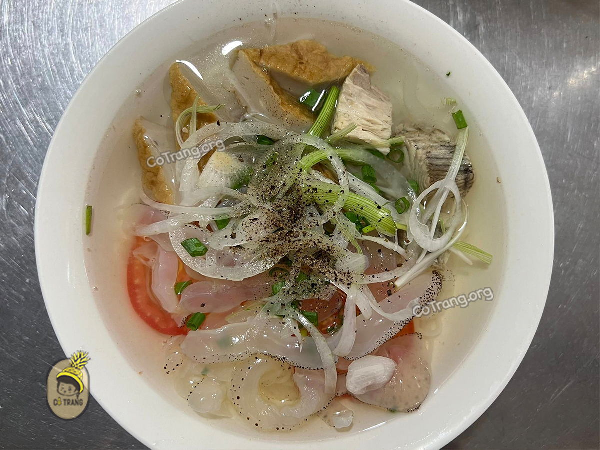 Hình ảnh thực tế Bún Cá Bún Sứa Nha Trang