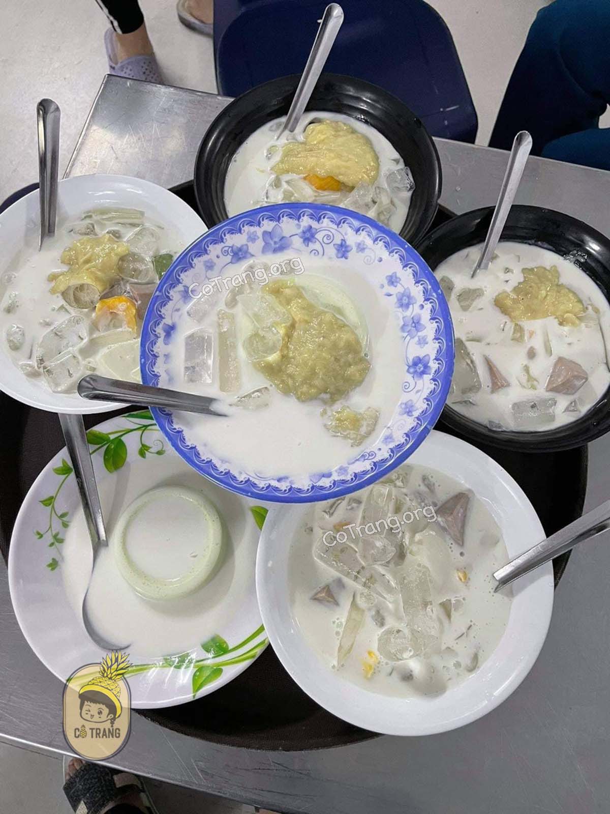 Hình ảnh thực tế Chè Thái Sầu Riêng Đà Nẵng