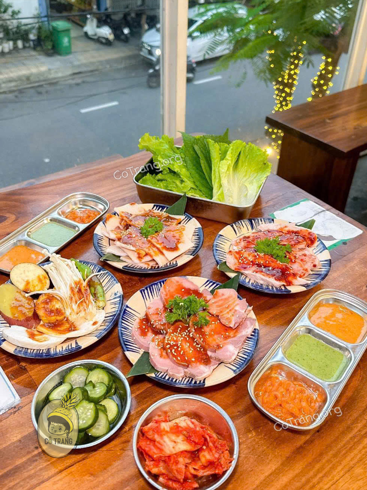 Menu thực đơn và đồ uống thực tế tại Tiệm nướng Chú Bi