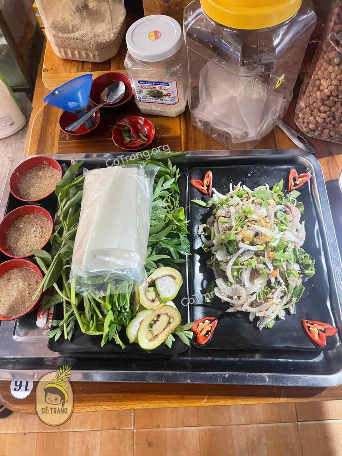 Hình ảnh thực tế Gỏi Cá Nam Ô Đà Nẵng