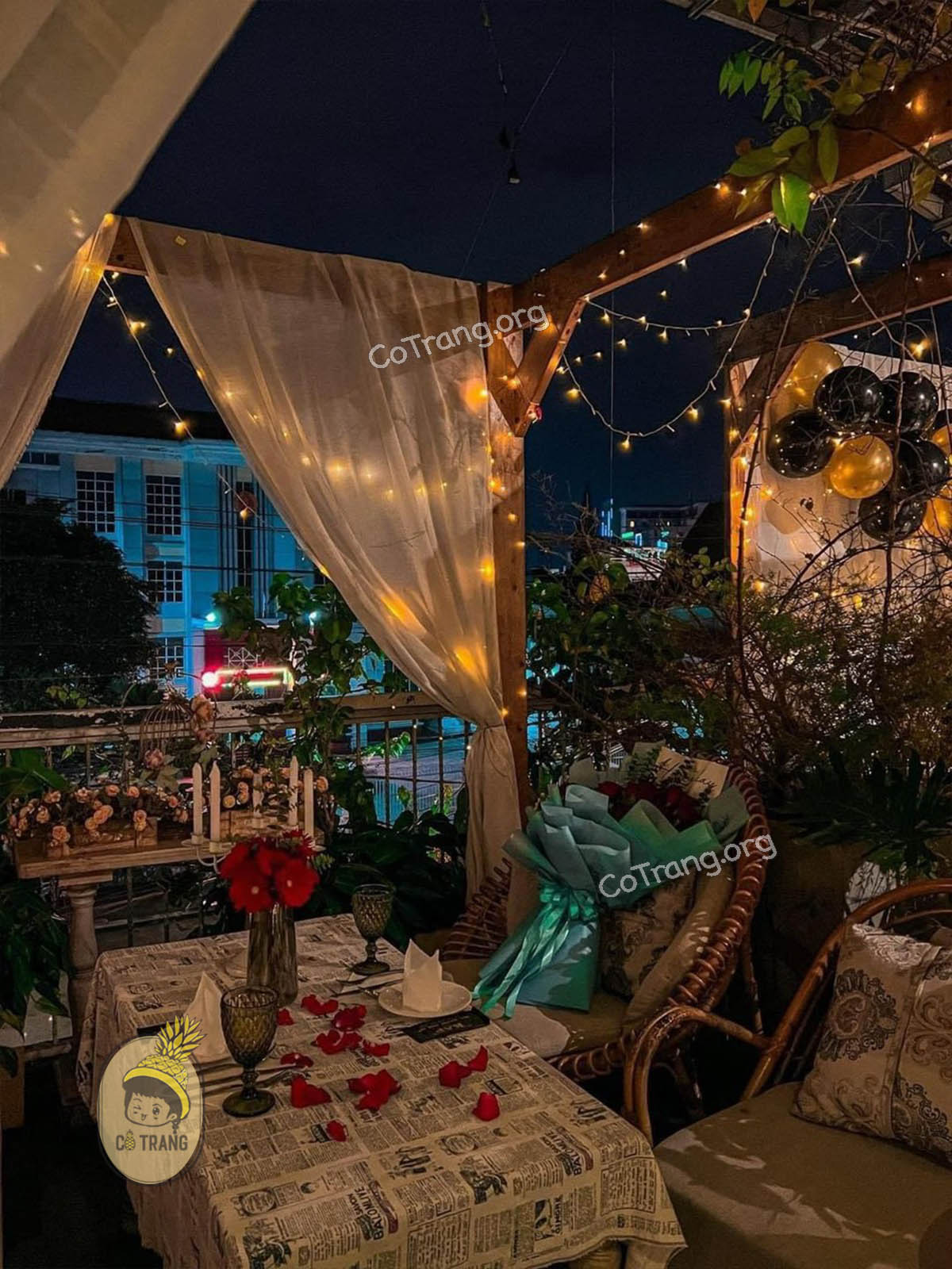 Không gian thực tế tại KAP Bistro Gia Lai