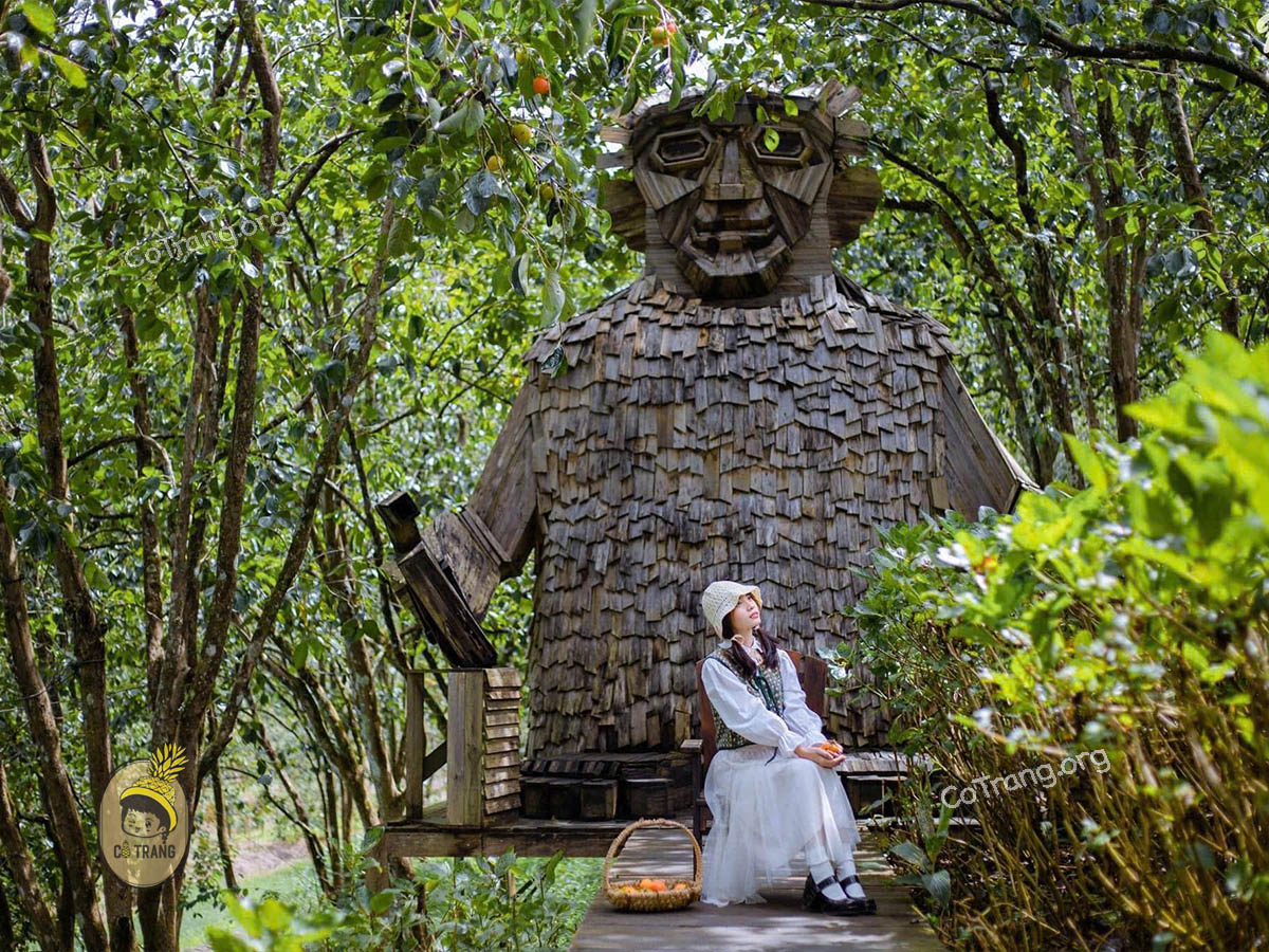 Góc check-in siêu mê tại Vườn Hồng Nhà TOM Đà Lạt